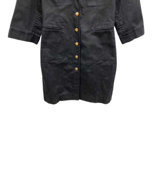 CELINE（セリーヌ）CELINE (セリーヌ) フィービー期　七分袖コート ブラック サイズ:34の古着・服飾アイテム