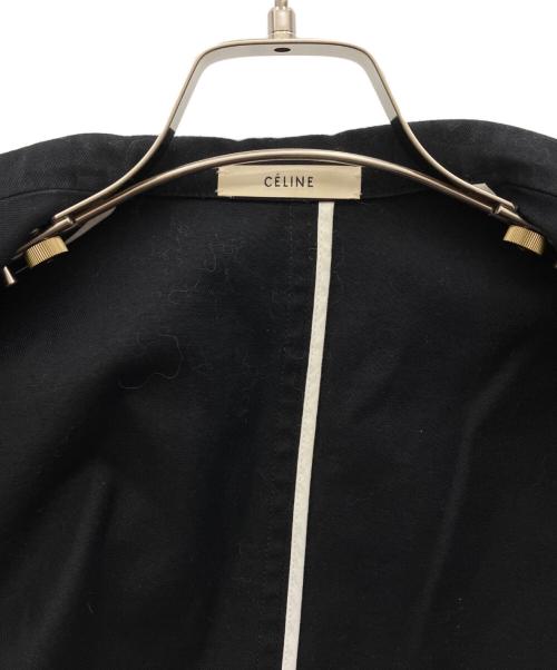 CELINE（セリーヌ）CELINE (セリーヌ) フィービー期　七分袖コート ブラック サイズ:34の古着・服飾アイテム