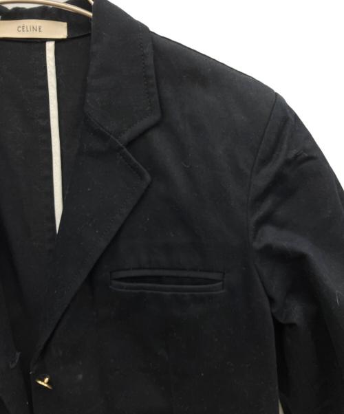 CELINE（セリーヌ）CELINE (セリーヌ) フィービー期　七分袖コート ブラック サイズ:34の古着・服飾アイテム