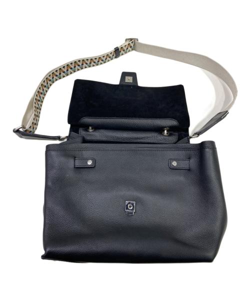 GIANNI CHIARINI（ジャンニ キアリーニ）GIANNI CHIARINI (ジャンニ キアリーニ) 2WAYショルダーバッグ ブラックの古着・服飾アイテム