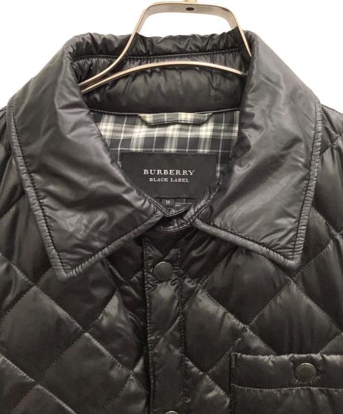 BURBERRY BLACK LABEL（バーバリーブラックレーベル）BURBERRY BLACK LABEL (バーバリーブラックレーベル) キルティングジャケット　BURBERRY BLACK LABEL　（バーバリーブラックレーベル）	D1F15-414-09 ブラック サイズ:Ｍの古着・服飾アイテム