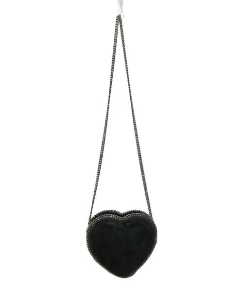 STELLA McCARTNEY（ステラマッカートニー）STELLA McCARTNEY (ステラマッカートニー) ハートチェーンショルダーバッグ　401571 ブラックの古着・服飾アイテム