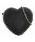 STELLA McCARTNEY（ステラマッカートニー）の古着「ハートチェーンショルダーバッグ　401571」｜ブラック