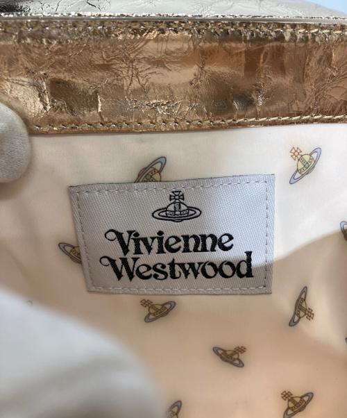 Vivienne Westwood（ヴィヴィアンウエストウッド）Vivienne Westwood (ヴィヴィアンウエストウッド) ワンショルダーバッグ ゴールドの古着・服飾アイテム
