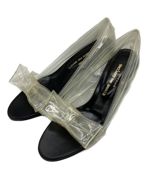 COMME des GARCONS（コムデギャルソン）COMME des GARCONS (コムデギャルソン) transparent Heels ブラック サイズ:24㎝の古着・服飾アイテム