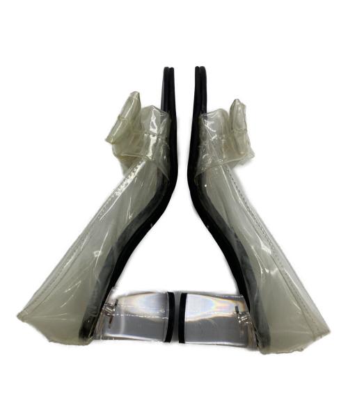COMME des GARCONS（コムデギャルソン）COMME des GARCONS (コムデギャルソン) transparent Heels ブラック サイズ:24㎝の古着・服飾アイテム