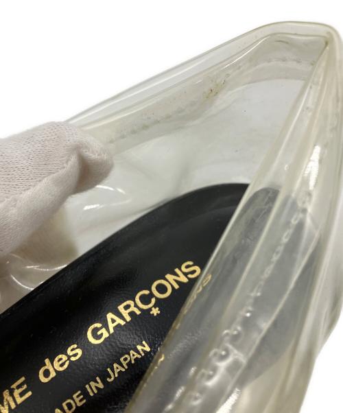 COMME des GARCONS（コムデギャルソン）COMME des GARCONS (コムデギャルソン) transparent Heels ブラック サイズ:24㎝の古着・服飾アイテム