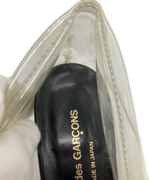 COMME des GARCONS（コムデギャルソン）COMME des GARCONS (コムデギャルソン) transparent Heels ブラック サイズ:24㎝の古着・服飾アイテム