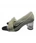 COMME des GARCONS (コムデギャルソン) transparent Heels ブラック サイズ:24㎝：4000円