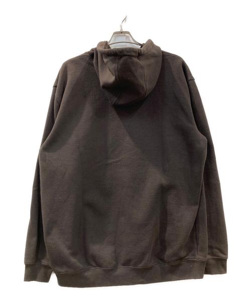 CarHartt（カーハート）CarHartt (カーハート) プルオーバーパーカー ブラウン サイズ:XLの古着・服飾アイテム