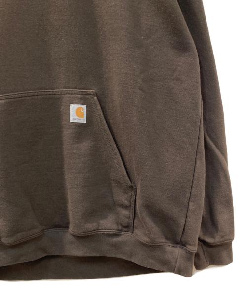 CarHartt（カーハート）CarHartt (カーハート) プルオーバーパーカー ブラウン サイズ:XLの古着・服飾アイテム