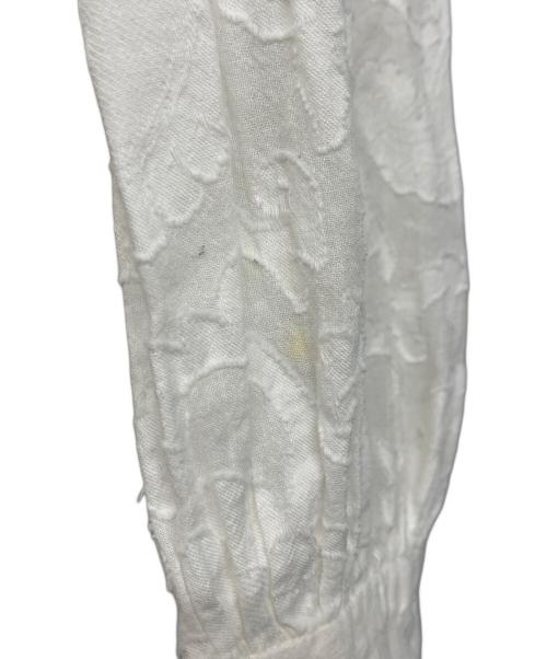 house of lotus（ハウスオブロータス）HOUSE OF LOTUS (ハウスオブロータス) ボタニカル柄ワンピース ホワイト サイズ:Mの古着・服飾アイテム