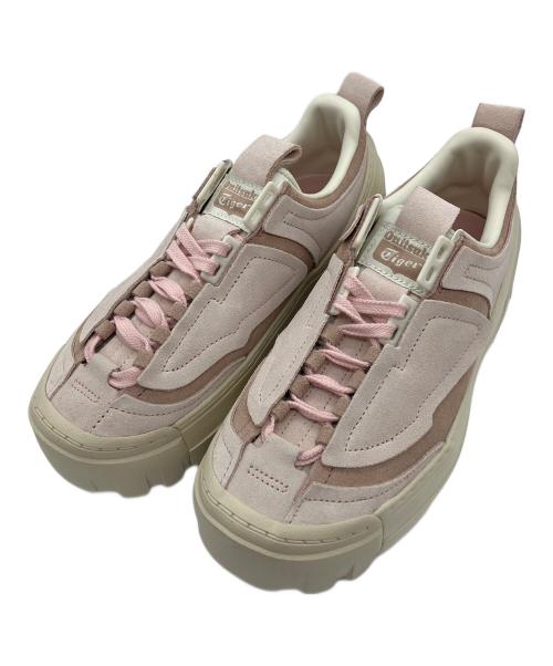 Onitsuka Tiger（オニツカタイガー）Onitsuka Tiger (オニツカタイガー) 厚底スニーカー ピンク サイズ:24.5 未使用品の古着・服飾アイテム