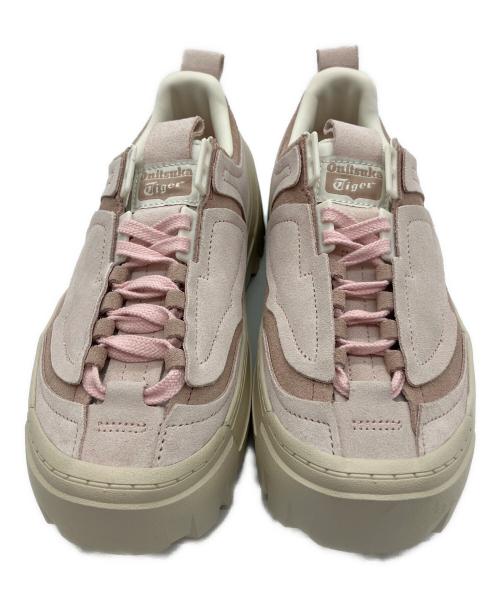 Onitsuka Tiger（オニツカタイガー）Onitsuka Tiger (オニツカタイガー) 厚底スニーカー ピンク サイズ:24.5 未使用品の古着・服飾アイテム