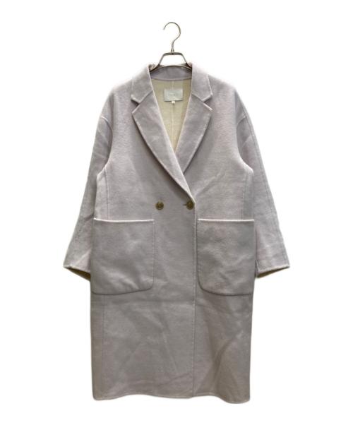 aquagirl（アクアガール）aquagirl (アクアガール) テーラーリバーコート ラベンダー サイズ:SIZE 36の古着・服飾アイテム