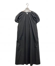 BALLSEY（ボールジィ）の古着「プロセスドコットンテントラインワンピース」｜グレー