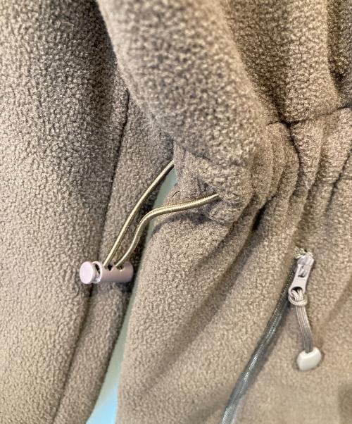 chico（チコ）chico (チコ) ハーフジップフリースミニワンピース CHZ1052409A0001 ブラウン サイズ:FREEの古着・服飾アイテム