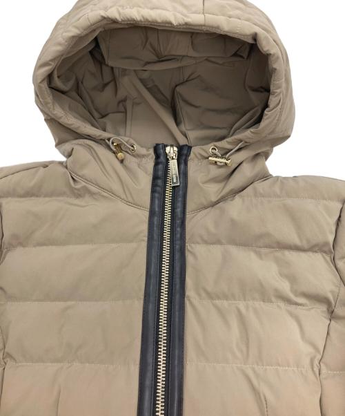 MICHAEL MICHAEL KORS（マイケル マイケルコース）MICHAEL MICHAEL KORS (マイケル マイケルコース) 中綿コート ベージュ サイズ:XSの古着・服飾アイテム