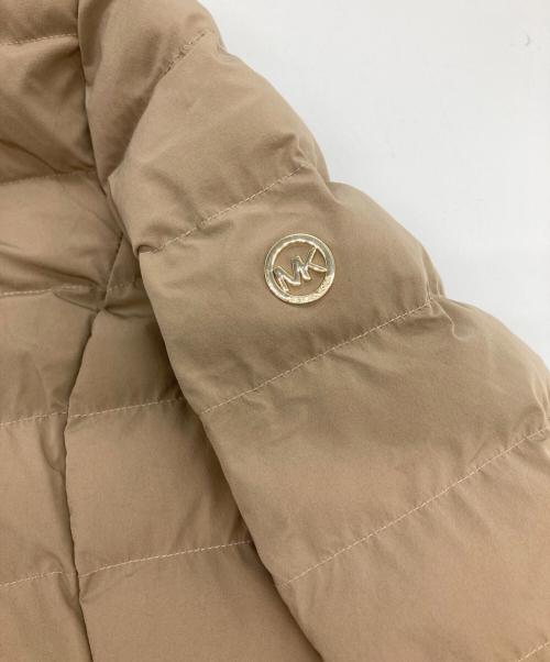 MICHAEL MICHAEL KORS（マイケル マイケルコース）MICHAEL MICHAEL KORS (マイケル マイケルコース) 中綿コート ベージュ サイズ:XSの古着・服飾アイテム