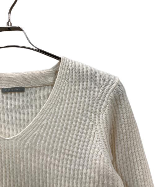theory luxe（セオリーリュクス）theory luxe (セオリーリュクス) カシミヤニット ホワイト サイズ:32の古着・服飾アイテム
