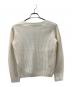 theory luxe (セオリーリュクス) カシミヤニット ホワイト サイズ:32：1000円