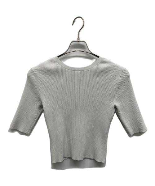 theory luxe（セオリーリュクス）theory luxe (セオリーリュクス) Vネックカーディガン グレー サイズ:32の古着・服飾アイテム