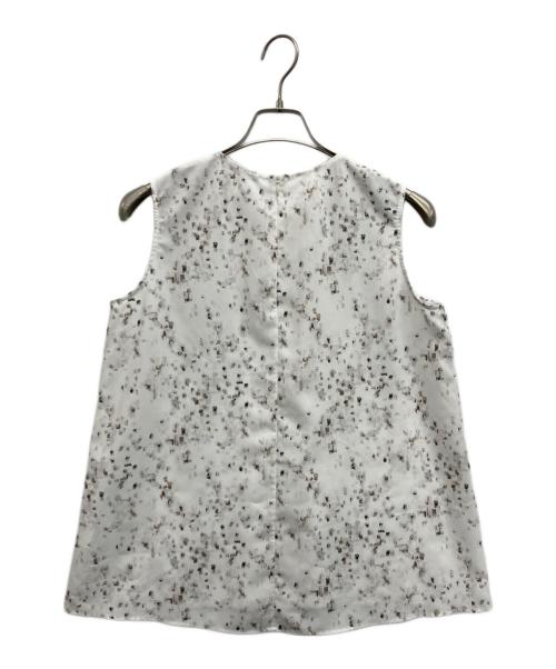 theory luxe（セオリーリュクス）theory luxe (セオリーリュクス) ノースリーブブラウス ホワイト サイズ:38の古着・服飾アイテム