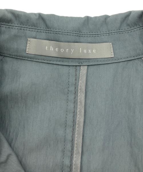 theory luxe（セオリーリュクス）theory luxe (セオリーリュクス) ナイロントレンチコート グレー サイズ:32の古着・服飾アイテム