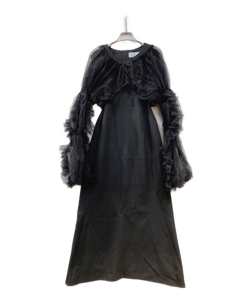 Knuth Marf（クヌースマーフ）knuth marf (クヌースマーフ) チュールボレロワンピース ブラック サイズ:Ｍの古着・服飾アイテム