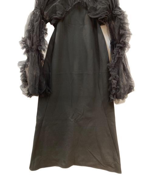 Knuth Marf（クヌースマーフ）knuth marf (クヌースマーフ) チュールボレロワンピース ブラック サイズ:Ｍの古着・服飾アイテム