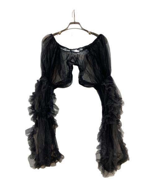 Knuth Marf（クヌースマーフ）knuth marf (クヌースマーフ) チュールボレロワンピース ブラック サイズ:Ｍの古着・服飾アイテム