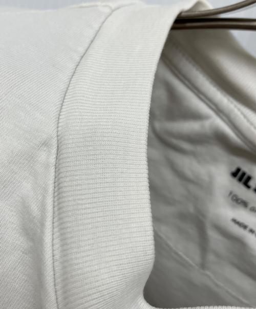 JIL SANDER+（ジルサンダープラス）JIL SANDER+ (ジルサンダープラス) クルーネックパックTシャツ ホワイト サイズ:Mの古着・服飾アイテム