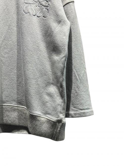 LOEWE（ロエベ）LOEWE (ロエベ) アナグラム オーバーサイズニット グレー サイズ:Mの古着・服飾アイテム