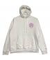 CHROME HEARTS (クロムハーツ) Purple Glitter Horseshoe Hoodie ホワイト サイズ:XL：180000円