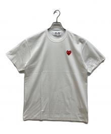 PLAY COMME des GARCONS（プレイコムデギャルソン）の古着「エンブレム Tシャツ」｜ホワイト
