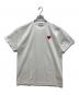 PLAY COMME des GARCONS（プレイコムデギャルソン）の古着「エンブレム Tシャツ」｜ホワイト