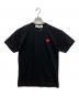 PLAY COMME des GARCONS（プレイコムデギャルソン）の古着「エンブレム Tシャツ」｜ブラック