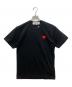 PLAY COMME des GARCONS（プレイコムデギャルソン）の古着「エンブレム Tシャツ」｜ブラック