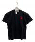 PLAY COMME des GARCONS（プレイコムデギャルソン）の古着「エンブレム Tシャツ」｜ブラック