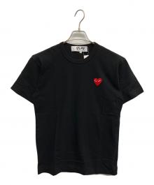 PLAY COMME des GARCONS（プレイコムデギャルソン）の古着「エンブレム Tシャツ」｜ブラック