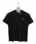 PLAY COMME des GARCONS（プレイコムデギャルソン）の古着「エンブレム Tシャツ」｜ブラック