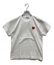 PLAY COMME des GARCONS（プレイコムデギャルソン）の古着「エンブレム Tシャツ」｜ホワイト