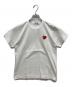 PLAY COMME des GARCONS（プレイコムデギャルソン）の古着「エンブレム Tシャツ」｜ホワイト