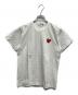 PLAY COMME des GARCONS（プレイコムデギャルソン）の古着「エンブレム Tシャツ」｜ホワイト