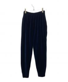 SEA（シー）の古着「ベロアパンツ」｜ネイビー