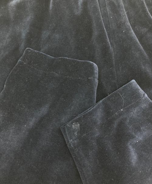 SEA（シー）SEA (シー) ベロアパンツ ネイビー サイズ:Freeの古着・服飾アイテム