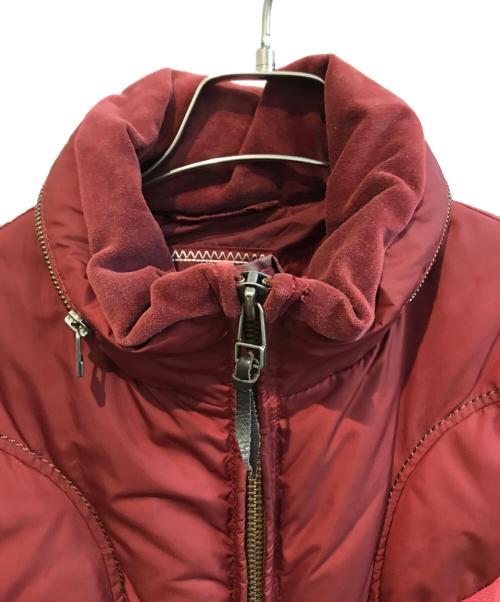 MARITHE+FRANCOIS GIRBAUD（マリテフランソワジルボー）MARITHE+FRANCOIS GIRBAUD (マリテフランソワジルボー) ダウンジャケット ボルドー サイズ:Mの古着・服飾アイテム