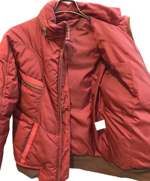 MARITHE+FRANCOIS GIRBAUD（マリテフランソワジルボー）MARITHE+FRANCOIS GIRBAUD (マリテフランソワジルボー) ダウンジャケット ボルドー サイズ:Mの古着・服飾アイテム