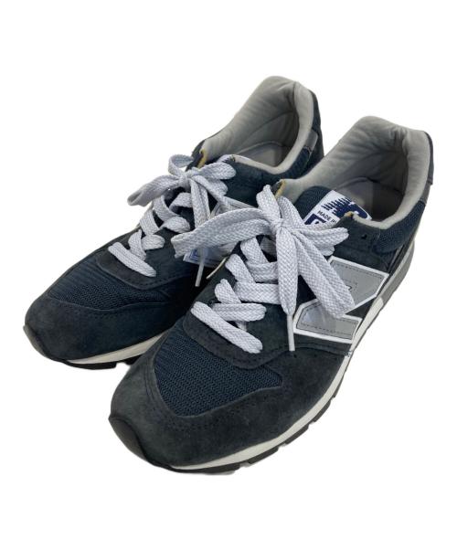 NEW BALANCE（ニューバランス）NEW BALANCE (ニューバランス) ローカットスニーカー ネイビー サイズ:26㎝の古着・服飾アイテム