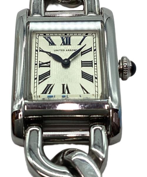 UNITED ARROWS（ユナイテッドアローズ）UNITED ARROWS (ユナイテッドアローズ) 腕時計 アイボリーの古着・服飾アイテム
